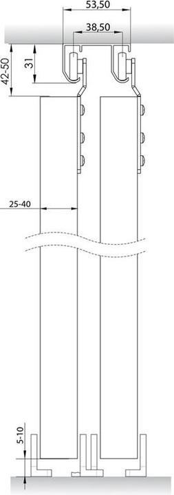 Produktbild Helaform FITTINGS SET 465/1800MM 2X45KG
