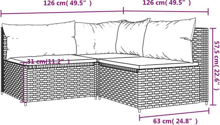 Produktbild vidaXL Lilly
