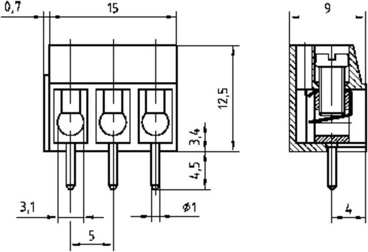 Image du produit Conrad Components 195901 Kit de minuterie 12 V/DC 0.5 - 150 s (Pièce d'horlogerie)