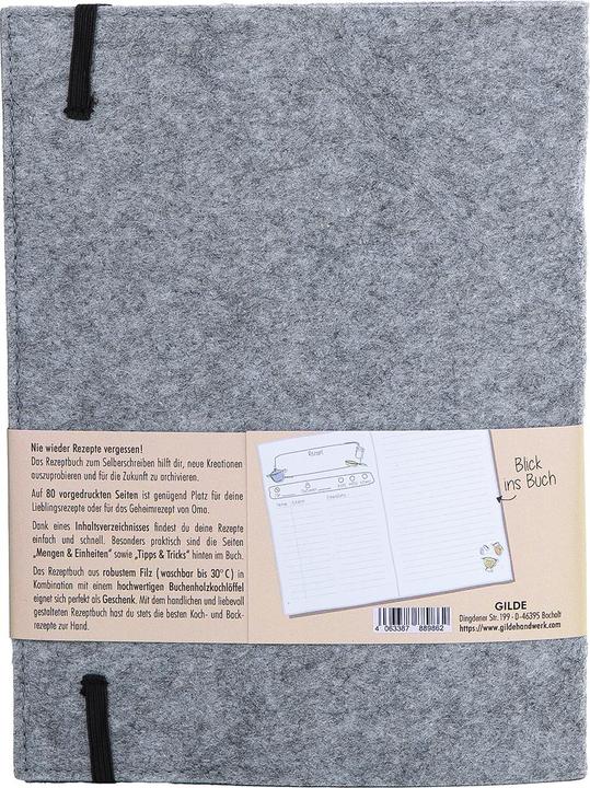 Produktbild Gilde Kochbuch Mein Rezeptbuch