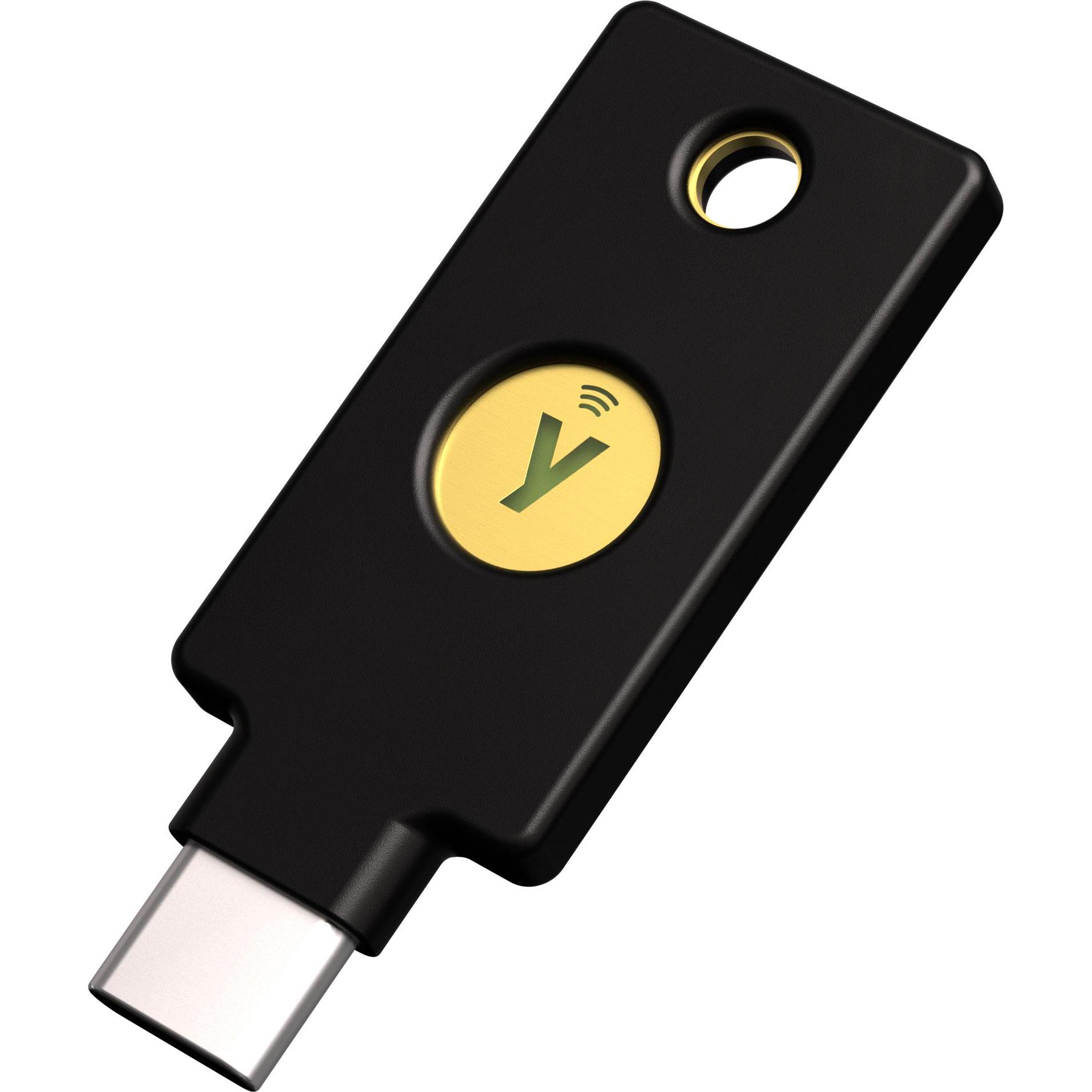Yubico YubiKey 5C NFC FIPS, Notebook Security, Schwarz
