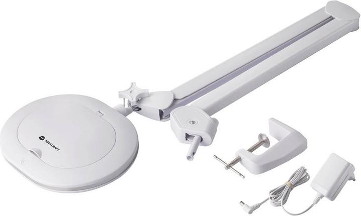 Produktbild Toolcraft TO-7497012 LED Lupenleuchte Vergrösserungsfaktor: 1.75 x EEK: F (A - G) (800 lm)