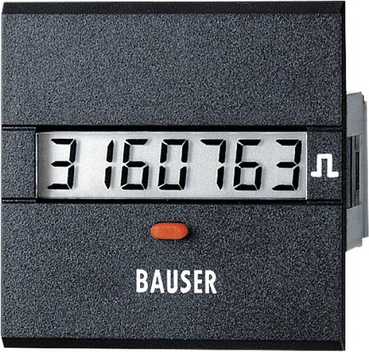 Actual product image Bauser 3801/008.3.1.0.1.2-003 Digital operating hours time counter type 3801
