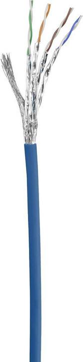 Produktbild Renkforce RF-4942810 RJ45 Netzwerkkabel, Patchkabel CAT 6 S/FTP 0.50 m Blue mit (S/FTP, CAT6, 0.50 m)
