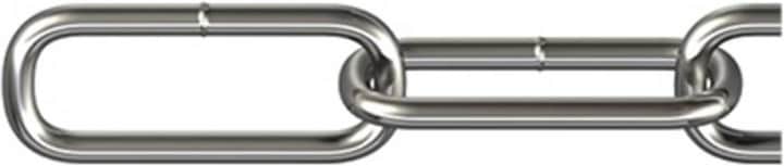 Dörner + Helmer 171957 Edelstahlkette Silber Edelstahl A2 10 m (10 m)
