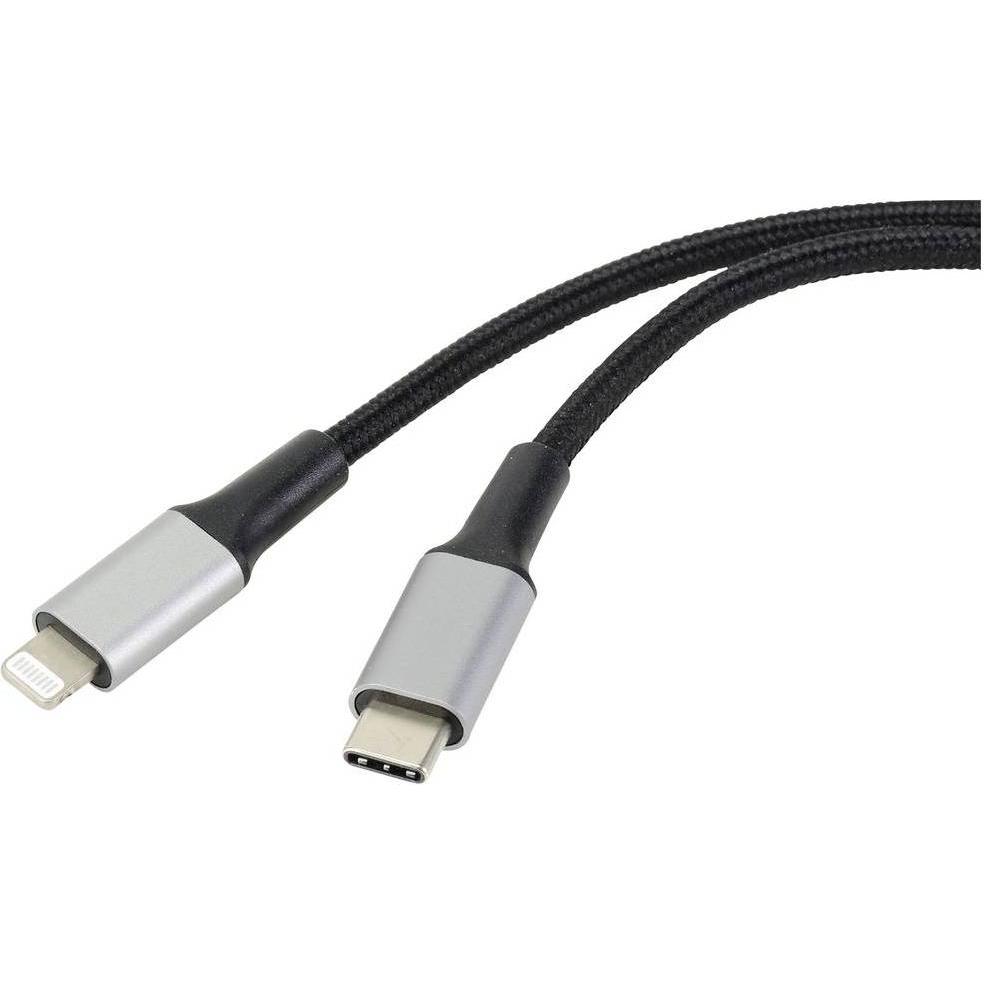 Renkforce (1x USB 2.0 Stecker C (2 m, USB 2.0), USB Kabel