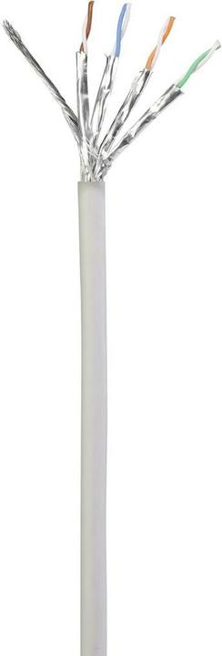 Produktbild Renkforce RF-5191008 RJ45 Netzwerkkabel Patchkabel CAT 6a S/FTP 30.00 m Grau Flammwidrig mit (S/FTP, CAT6a, 30 m)