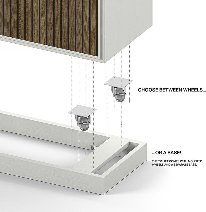 Produktbild Multibrackets TV-Lift Slim Möbel