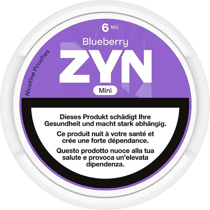 Produktbild Zyn Mini Blueberry (Nicotine Pouches, 6 mg)