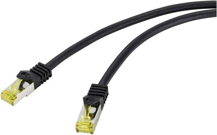 Actual product image Renkforce RF-4995166 RJ45 network cable, patch cable CAT 6a (raw cable CAT 7) S/FT (S/FTP, CAT6a, 10 m)