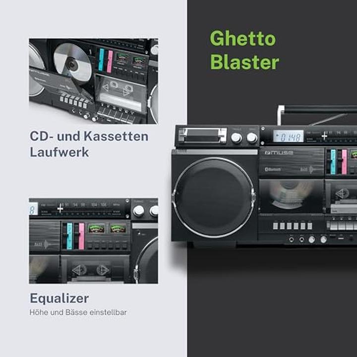 Immagine prodotto Muse M-380 GB (FM, Bluetooth)