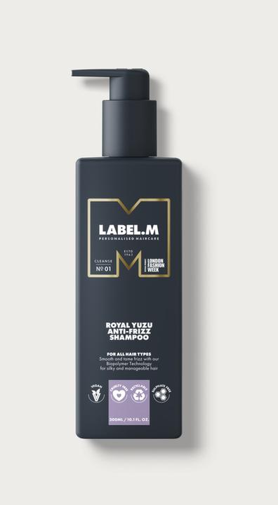 Produktbild Label.M Royal Yuzu Anti-Frizz Shampoo 300 ml (300 ml, Flüssiges Shampoo)