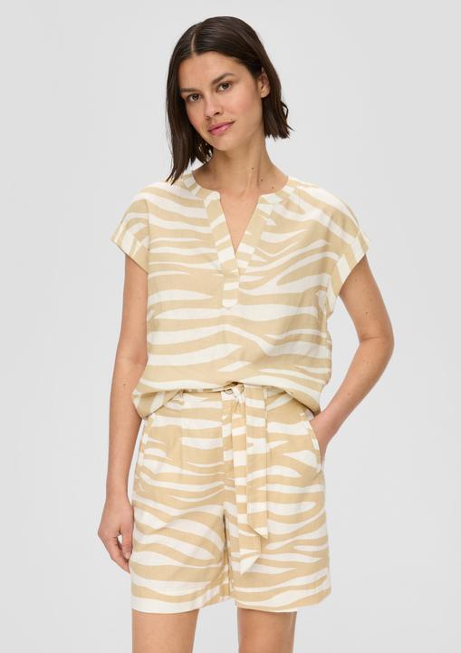 Immagine prodotto s.Oliver Bluse Blusenshirt aus Leinenmix (44)