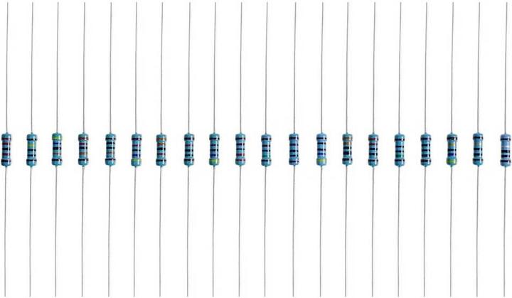 Actual product image Quadrios 201711P004 Metal film resistor assortment axial leaded 0.5 W 1 % 400 pc.