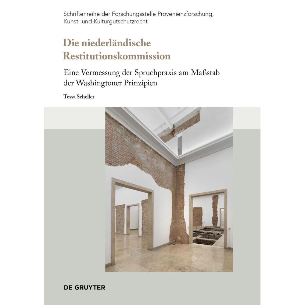 Die niederländische Restitutionskommission, Fachbücher von Tessa Scheller