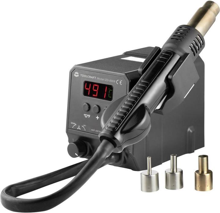 Produktbild Toolcraft ZD-8908 Heissluftstation