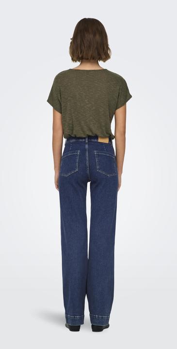 Produktbild Only ONLJUICY Hohe Taille Weiter Beinschnitt Jeans Jeans mit weitem Bein (33)