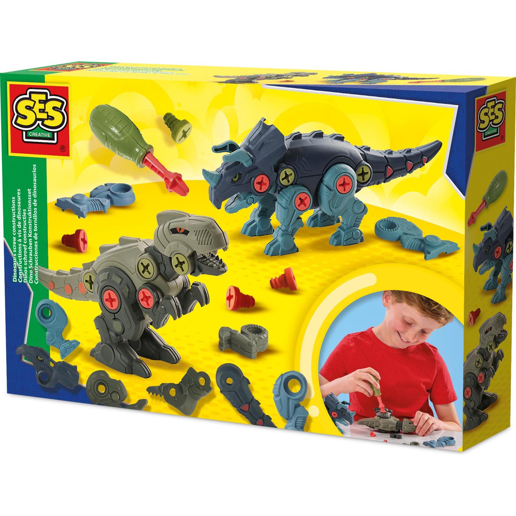 Ses Dino Schrauben Konstruktionsset