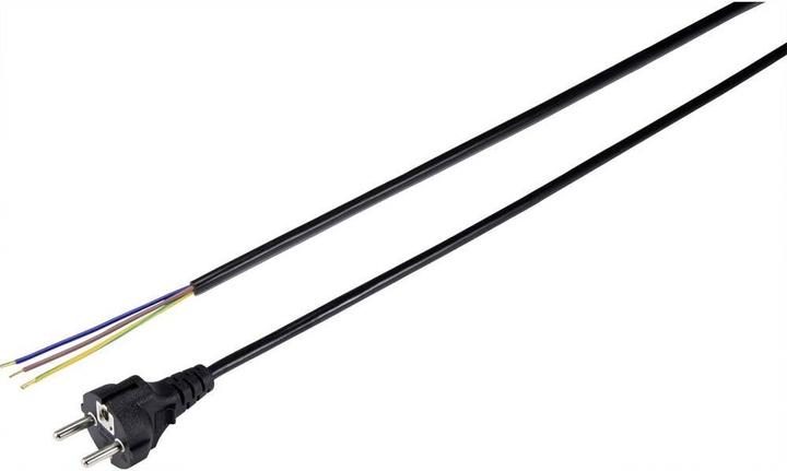 Immagine prodotto Sygonix SY-5178370 Cavo di collegamento dell'alimentazione nero 3 m (3 m)