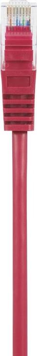Actual product image Renkforce RF-5044012 RJ45 network cable, patch cable CAT 5e U/UTP 3.00 m Red with (U/UTP, CAT5e, 3 m)