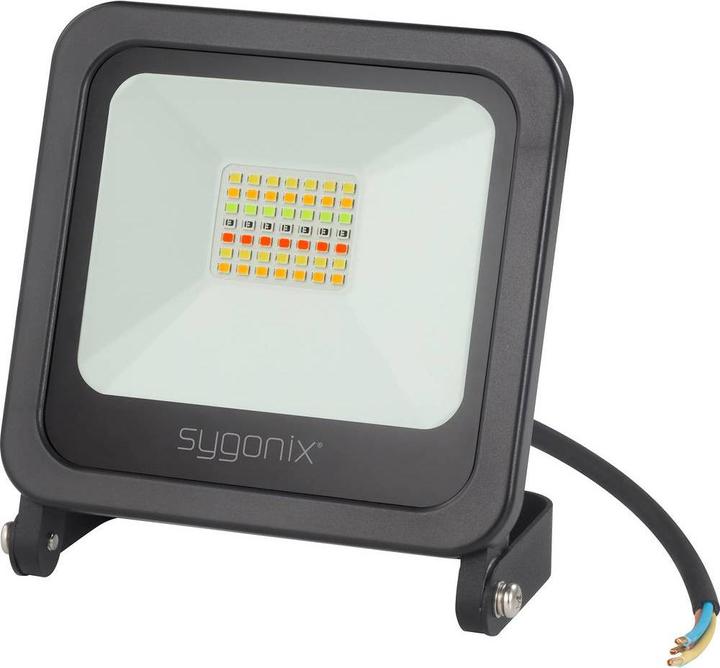 Produktbild Sygonix SY-4782326 Aussenstrahler EEK: F (A - G) 24 W Warmweiss, RGB, Neutralweiss (870 lm, IP65)