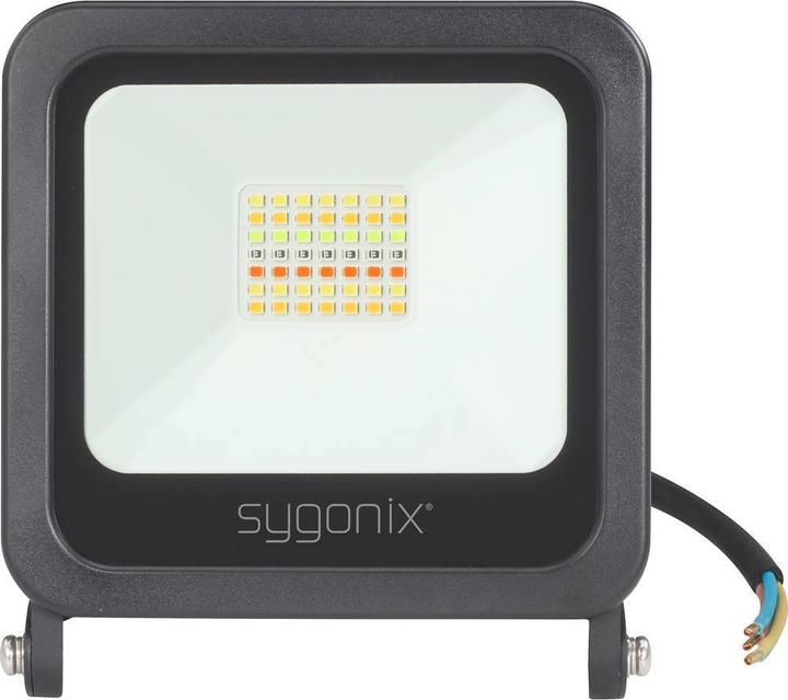 Produktbild Sygonix SY-4782326 Aussenstrahler EEK: F (A - G) 24 W Warmweiss, RGB, Neutralweiss (870 lm, IP65)