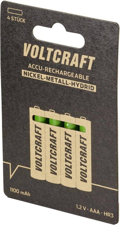 Actual product image Voltcraft IPC-3 + HR03 SE + HR6 SE Round cell charger LiIon, NiCd, NiMH 10440, 14500, 16340, 16650, 17355 (1 pcs., 10440, 14500, 16340, 16650, 17355, 17500, 17670, 18490, 18500, 18650, 22650, 26500, 26650, A, Sub-C, RCR123A, AA, AAA, 2750 mAh, Battery + charger)