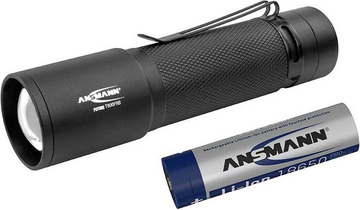 Actual product image Ansmann T600FRB LED Flashlight battery-powered 620 lm 27 h 1 (12.20 cm, 620 lm)