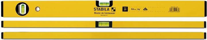 Actual product image Stabila Spirit level Type 70, 30 cm + pocket tape measure BM 100, 3 m, metric scale (30 cm)