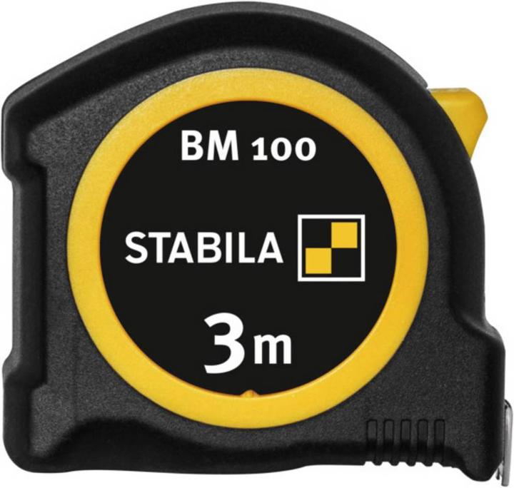 Actual product image Stabila Spirit level Type 70, 30 cm + pocket tape measure BM 100, 3 m, metric scale (30 cm)