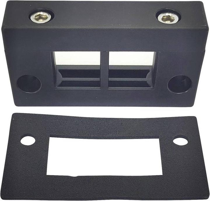 Actual product image Tru Components KEL-E2 Cable entry strip clamp-O max. 16 mm polyamide black 1 pc.
