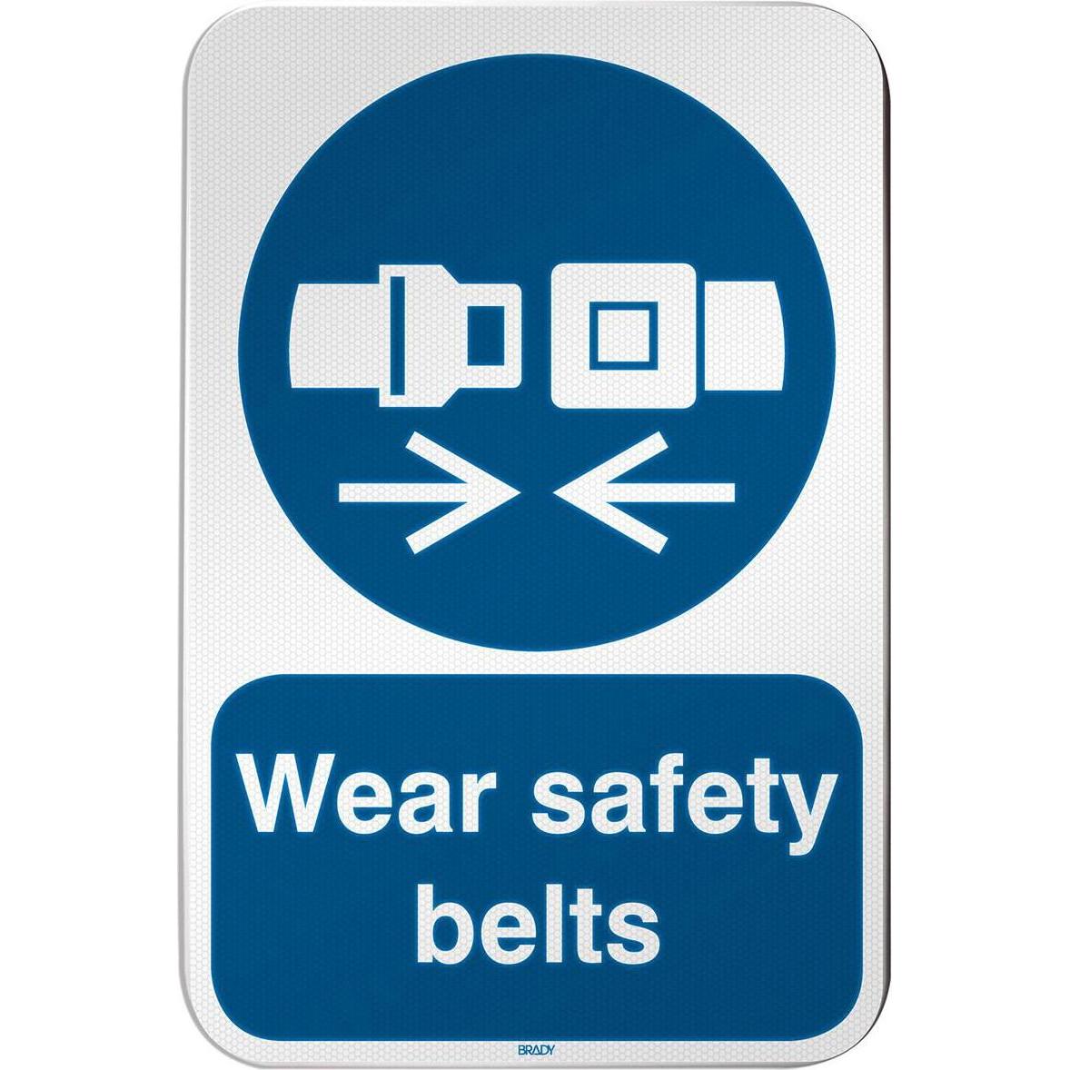 Brady, Sicherheitskennzeichnung, ISO Safety Sign - Wear safety