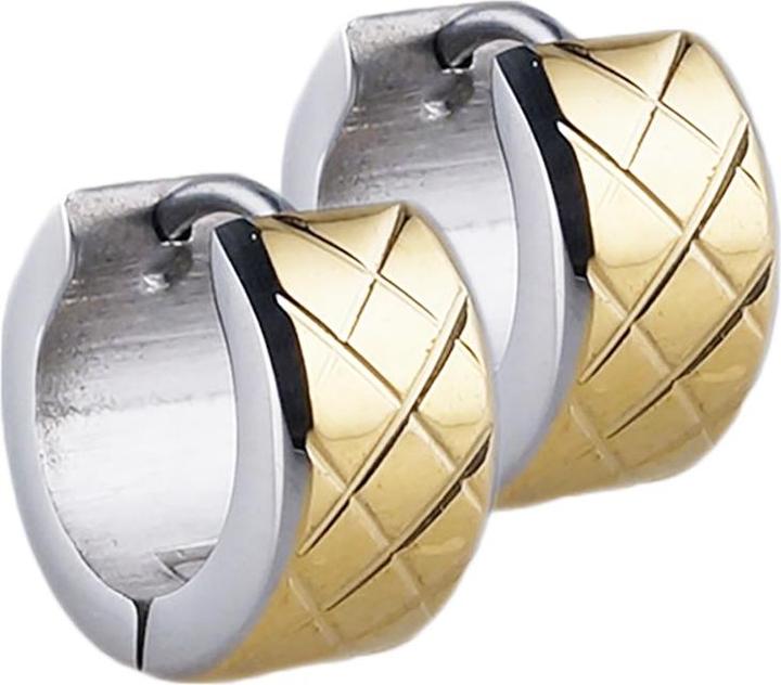 Immagine prodotto Star Piercing Orecchino pieghevole in argento e placcato oro (senza ottone, Acciaio chirurgico 316L)