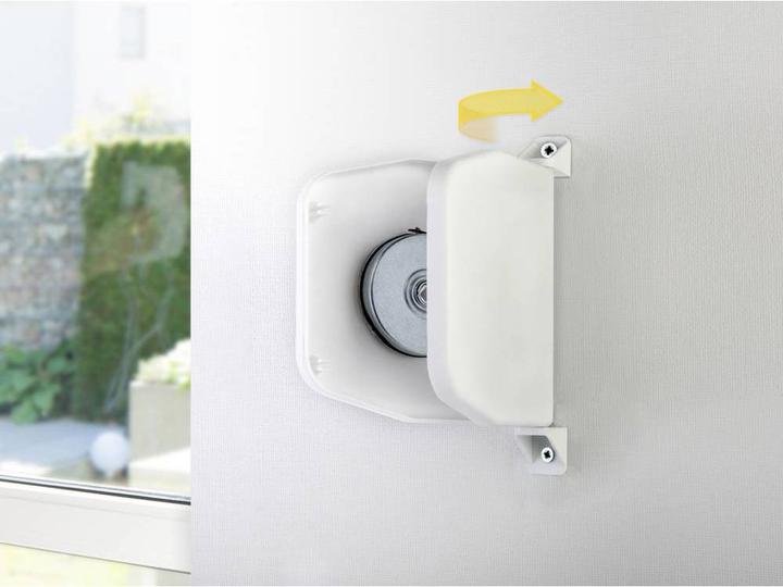 Actual product image Schellenberg 50157 Surface-mounted belt winder Suitable for (roller shutter systems) Clamp be (Roller shutter belt)