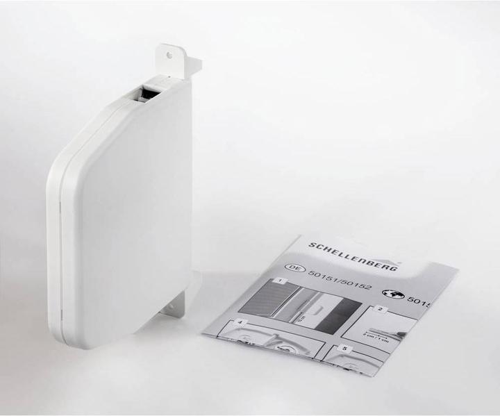 Actual product image Schellenberg 50157 Surface-mounted belt winder Suitable for (roller shutter systems) Clamp be (Roller shutter belt)