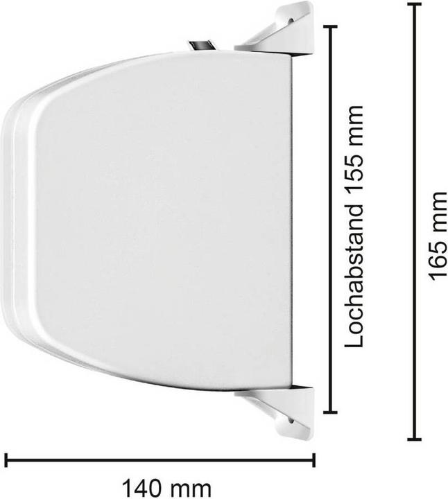 Actual product image Schellenberg 50157 Surface-mounted belt winder Suitable for (roller shutter systems) Clamp be (Roller shutter belt)