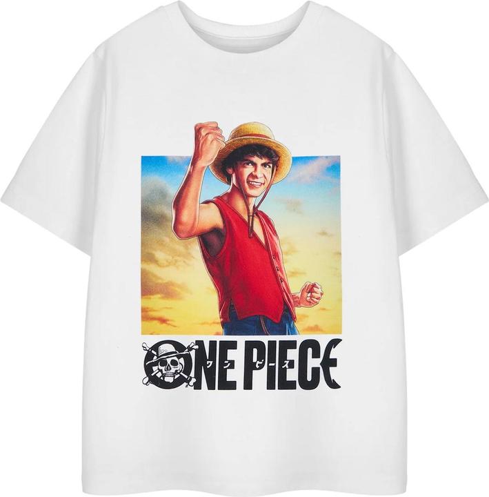 Immagine prodotto One Piece Maglietta Luffy Maniche Corte Ragazzi (146, 152)