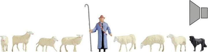 Produktbild Noch TT Schafherde Bemalt, Sound-Szene