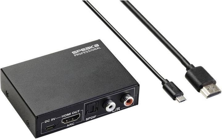 Actual product image SpeaKa Professional AV TV Monitor Extractor (HDMI