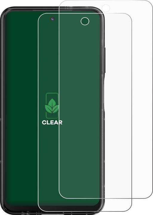 Produktbild ScreenLeaf Schutzfolie nachhaltiger Displayschutz Displayschutzfolie Folie Klar Transparent (2 Stück, HMD Fusion)