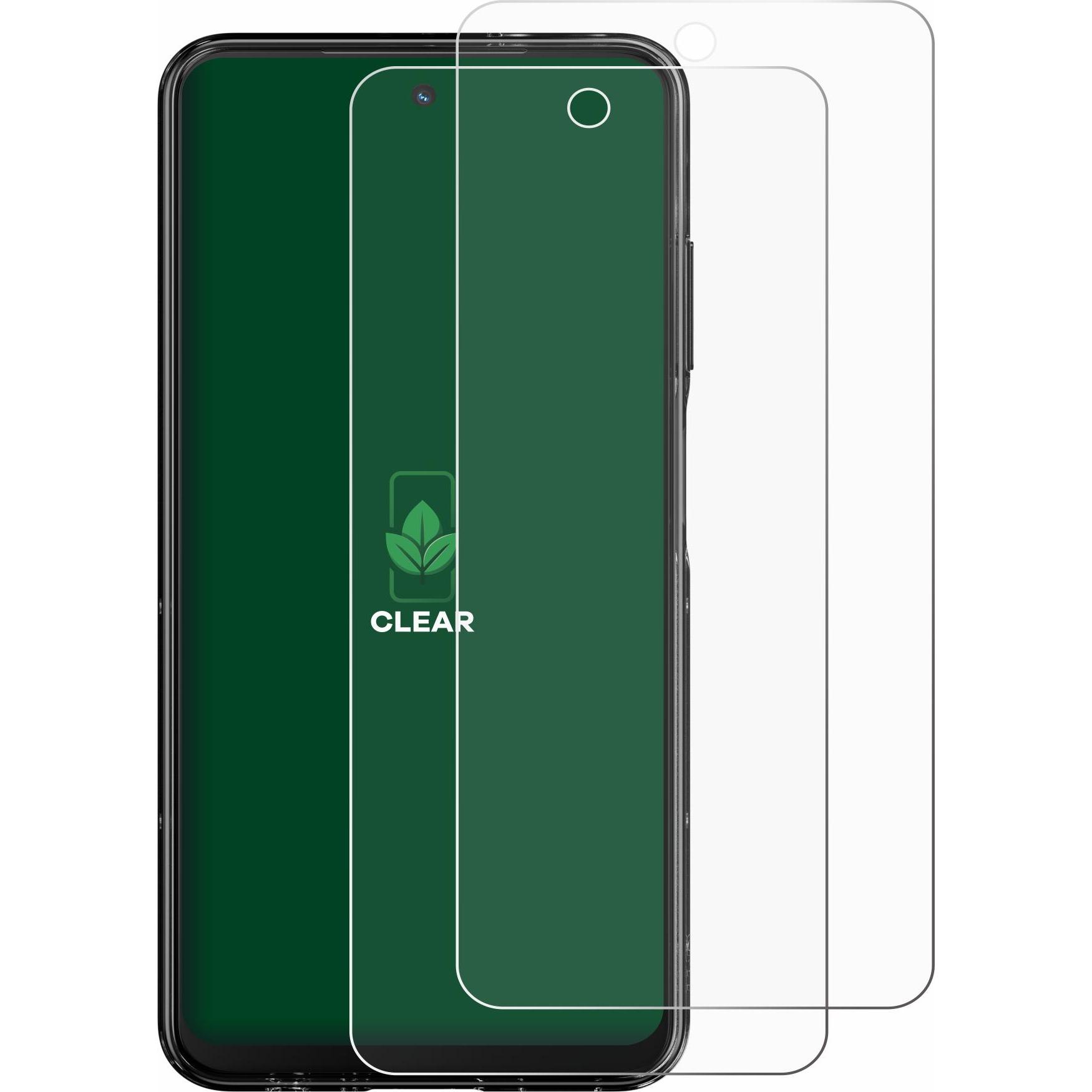Thumbnail - ScreenLeaf Schutzfolie nachhaltiger Displayschutz Displayschutzfolie Folie Klar Transparent (2 Stück, HMD Fusion), Smart...