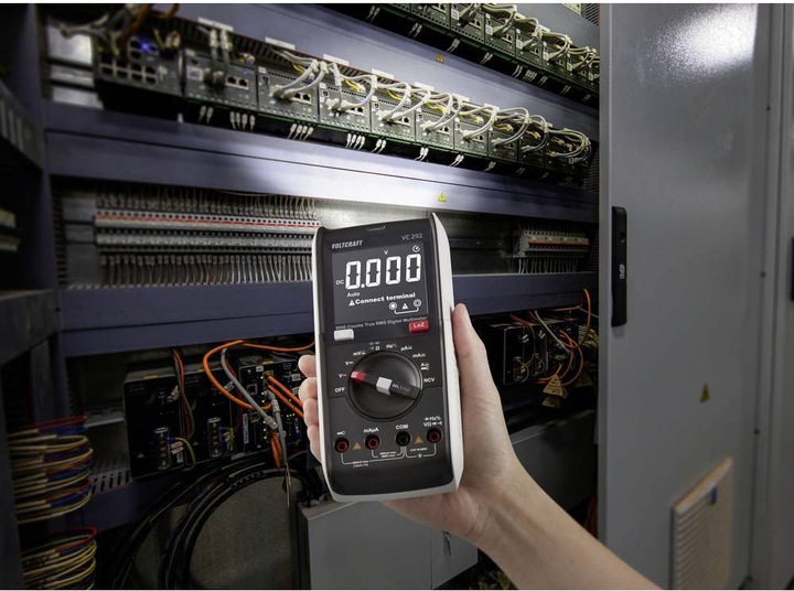 Produktbild Voltcraft VC292 Hand-Multimeter digital CAT III 600V Anzeige (Counts): 6000 (CAT III 600V)