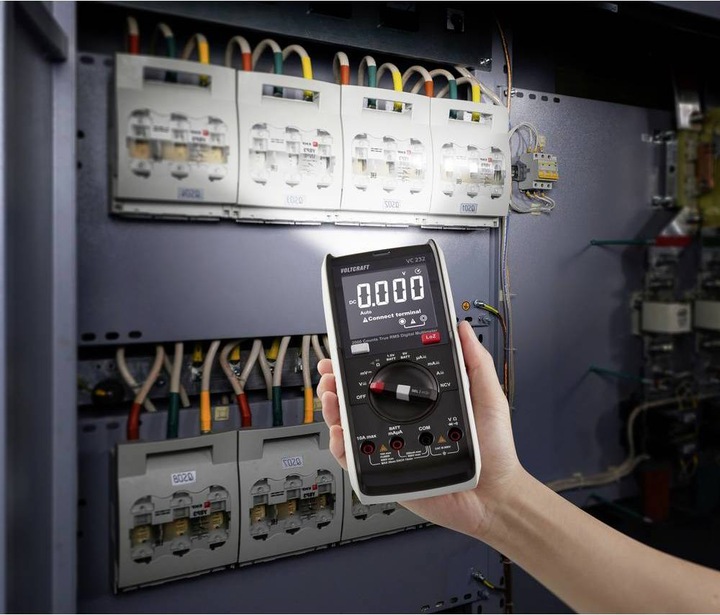 Produktbild Voltcraft VC232 Hand-Multimeter digital CAT III 600 V Anzeige (Counts): 2000 (CAT III 600V)