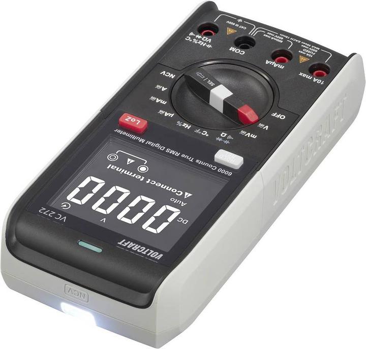 Image du produit Voltcraft VC272 Multimètre portable numérique CAT III 600 V Affichage (Counts) : 6000 (CAT III 600V)