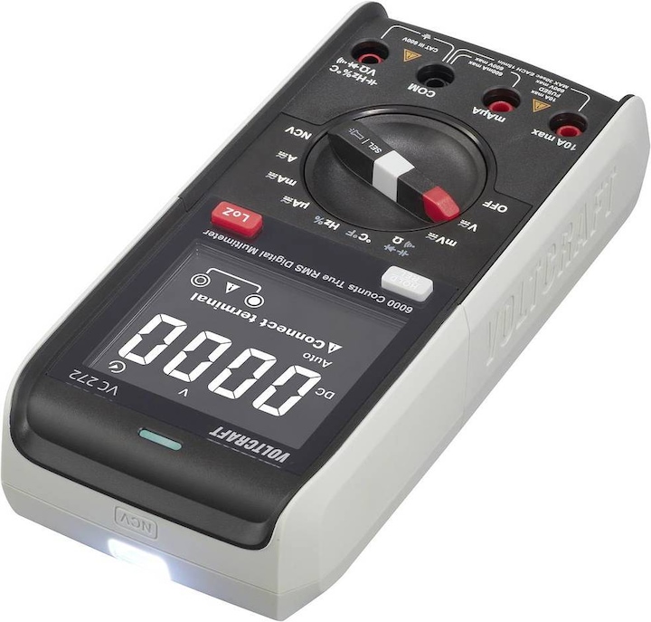 Produktbild Voltcraft VC272 Hand-Multimeter digital CAT III 600 V Anzeige (Counts): 6000 (CAT III 600V)