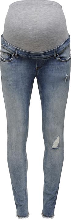 Only Maternity OLMBlush Mid Ankle Raw Skinny Fit Jeans