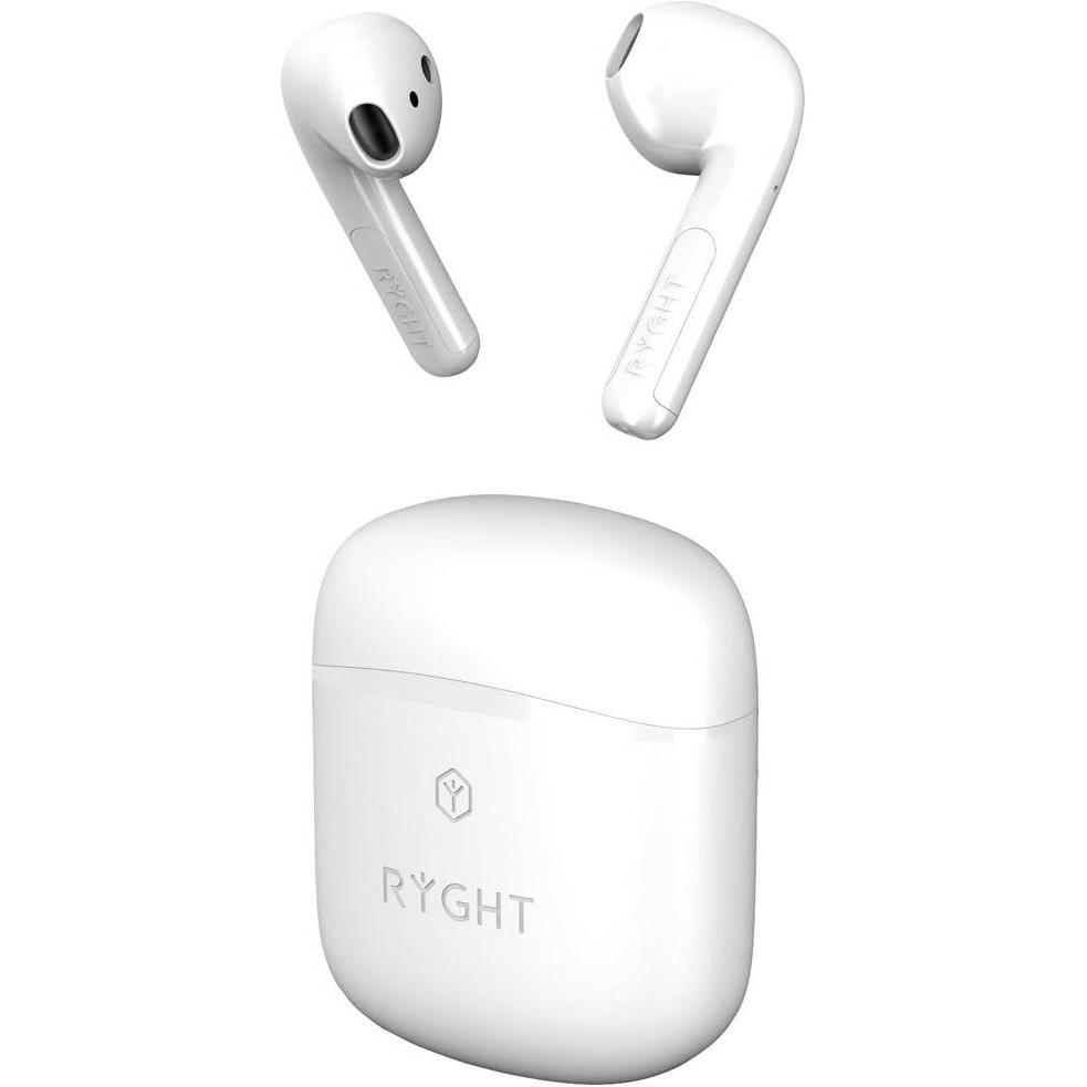 Ryght WAYS2 In Ear Headset Bluetooth Stereo Weiss Batterieladeanzeige, Headset, Ladecase, Touch-St (Kabellos), Kopfhörer...