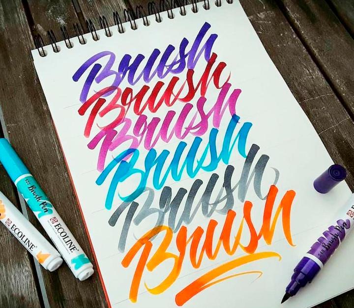 Produktbild Talens Brushpen Ecoline (Mehrfarbig, 15 x)
