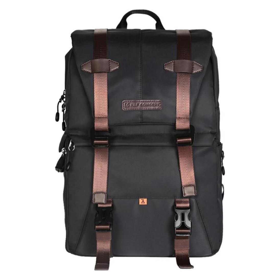 K&F Concept Backpack 20L Urban Wander 01 (Dark Brown) (Fotorucksack, 20 l), Kameratasche, Braun