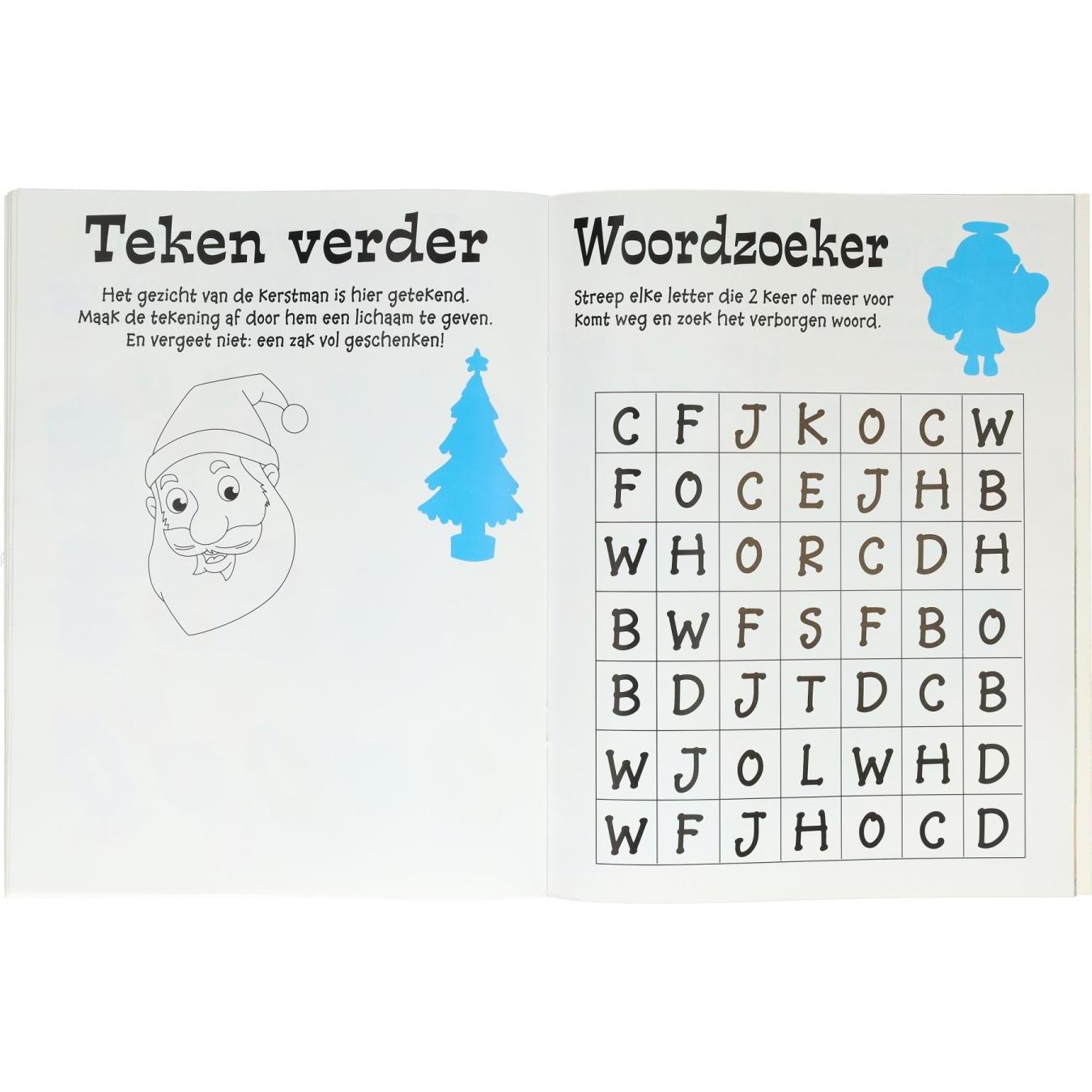Thumbnail - Boek Specials, Sticker, Fantastischer Weihnachtsspass mit Aufklebern und Aktivitäten